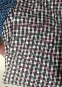 Woolen Fabric Check Design Unstitched