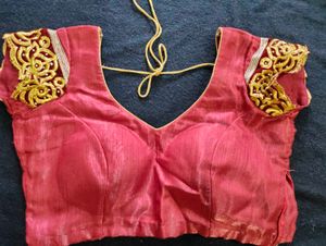 Magenta Lehenga Saree