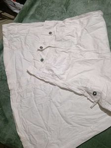 White Colour Skirt