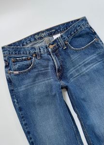 Y2K low rise bootcut jeans