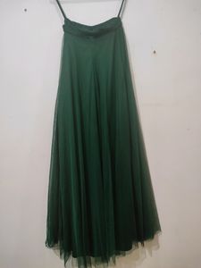 Fancy Green Skirt Palazzo 🌿
