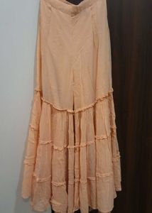 Peach Embroidered Kurta Set