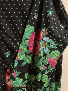 Top Polka Dot Floral