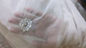 white kurti with dupatta