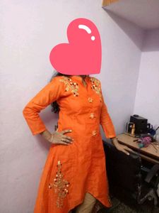 High Low Party Wear Ethnic Kurti
