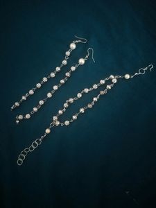 Bracelet And Earrings Set