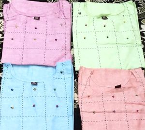 Kurti Beads 1 piece work embroidery designer fanc