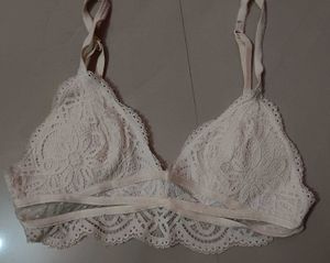 Lace Bralette - Cream