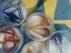 Designer Glass Bead Earrings (Set of 9 Pairs)