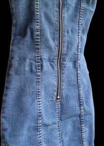 Bodycon Mini Denim Dress