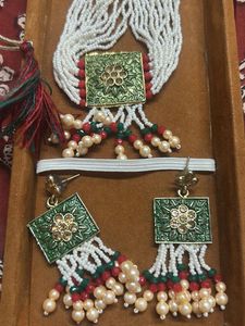 Traditional Indian Jewelry choker Set