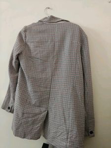 Houndstooth Blazer Jacket