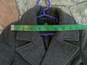 Unisex Stylish Grey Peacoat