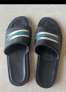 Stylish Black Slides