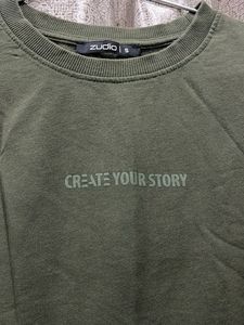 Oversized Graphic Tee - "Create Your Story"