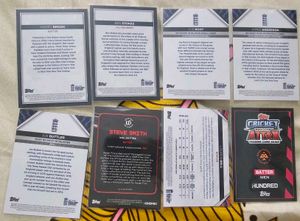 Topps UK Edition Cricket Cards