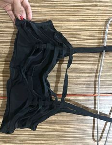 Designer Bra With Sexy Striped Back