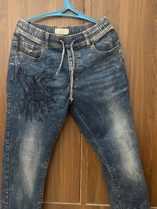 Denim jogger