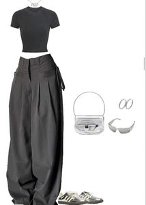 Wide Leg Cargo Pants
