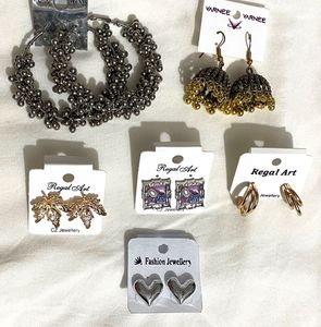 6 piece earrings set 😍