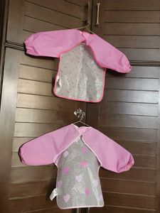 Mothercare Hearts Coverall Pack of 2 Bibs Set