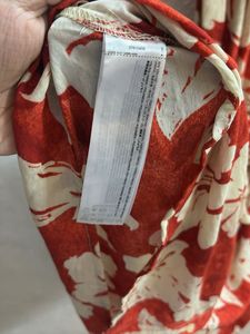 Mango 1xl  Floral Print Shirt Dress