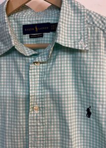 Ralph Lauren Gingham Short Sleeve Shirt