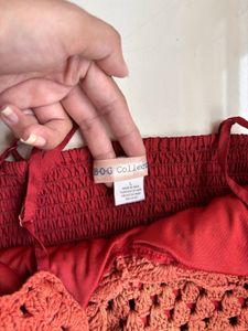 Crochet Rust Top