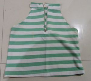 Strip Crop Top