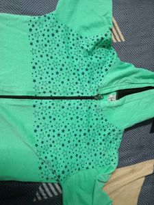 Green Star Hoodie