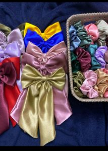 10 Piece Mixup Color Big Bow Pins... ❤