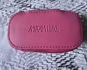 Nykaa hot Pink Mini Makeup Pouch vanity