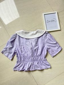 pretty lavender top