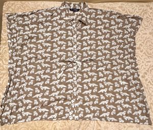 Kaftan Cartoon Printed Night Suit