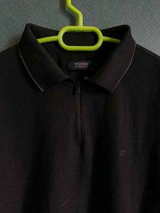 Woodland Zip Polo T-Shirt