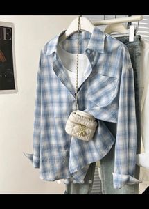 Korean Shirt- Blue