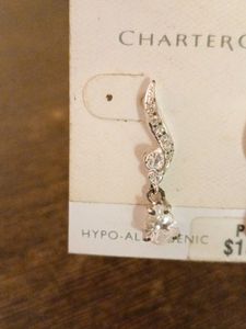 AMERICAN DIAMOND CUTE DANGLES