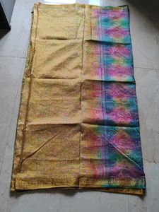 Yellow Colour Mysore Silk Saree With Blouse
