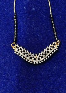 Stunning CZ Mangalsutra Necklace