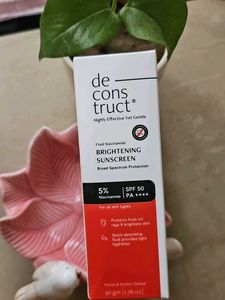 Deconstruct Brightening Sunscreen SPF 50
