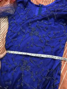 Heavy Blue Gown.