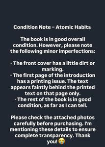 Atomic Habits by James Clear