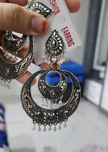 Oxidized Chand Baliya  😍💫