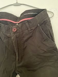 Dark Brown Casual Pants