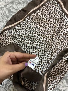 Max Leopard Print Scarf