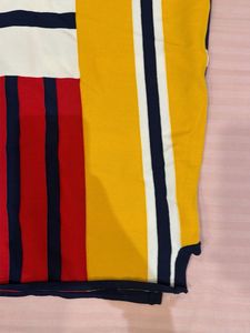 A line tommy hilfiger multi coloured midi skirt