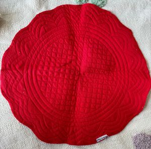 Cozy Red Plaid Placemat