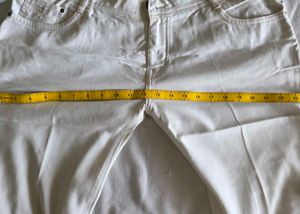 Stylish White Denim Jeans