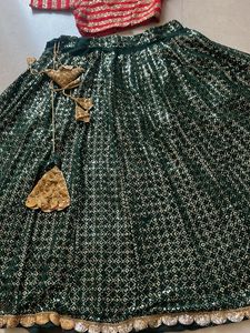 Gorgeous Sequin Lehenga Choli Set