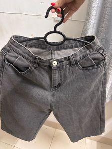 charcoal black jorts😍🖤